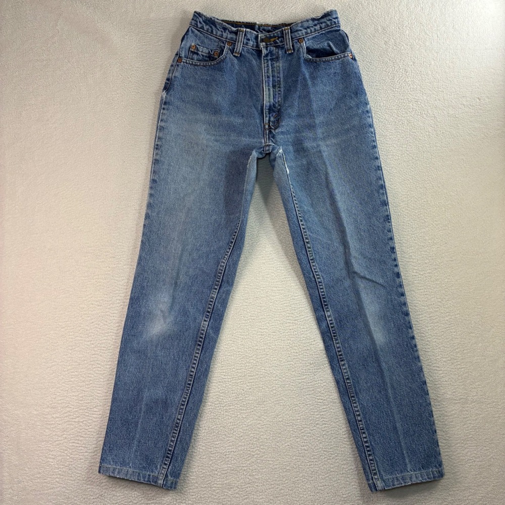 Vintage Levis 531 Jeans Women 26x30 Blue High Rise Straight‎ Denim Trim Canada